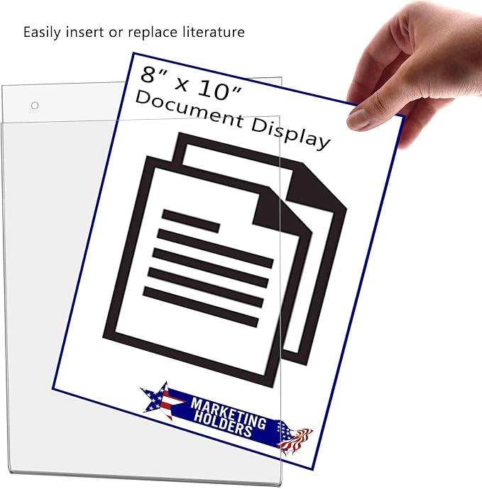 Marketing Holders 10 Pack Wall Sign Holder - Image 3