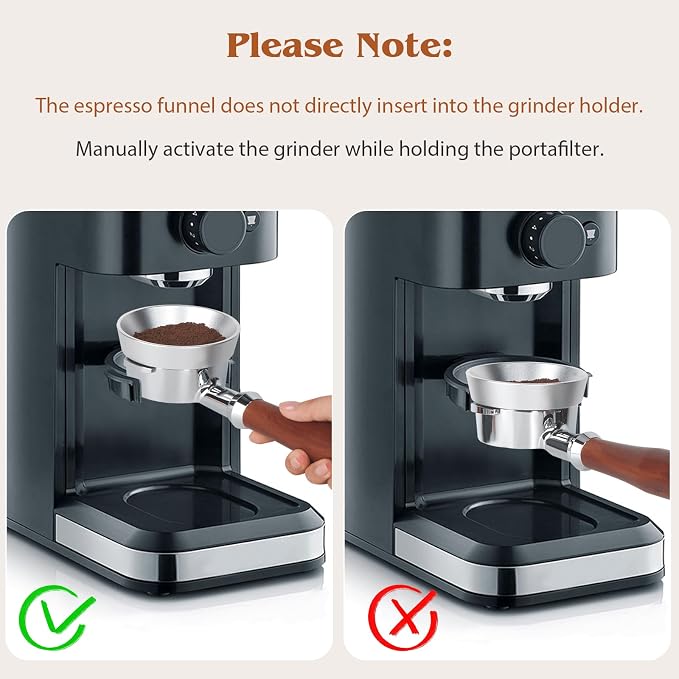 Attsky 58mm Magnetic Aluminum Espresso Dosing Funnel - Image 7
