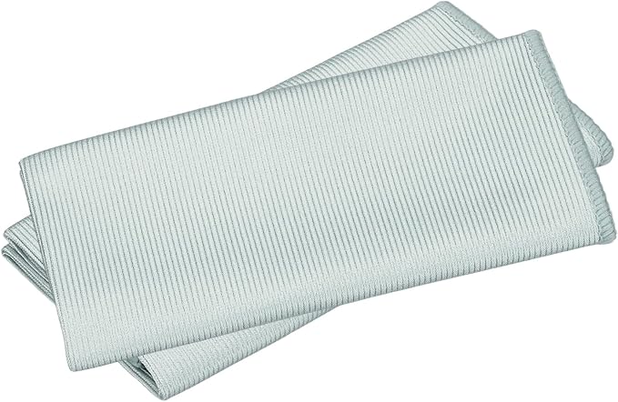 uxcell 2Pcs Glass Polishing Cloth, 11.8x11.8 Microfiber Cleaning Cloths Lint & by uxcell