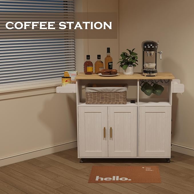 ASTRONAPE Rolling Mobile Kitchen Island - Image 2