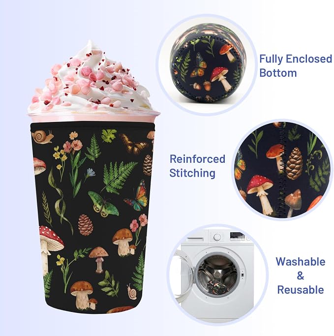 Iced Coffee Sleeve Reusable Cup Sleeves - Image 5