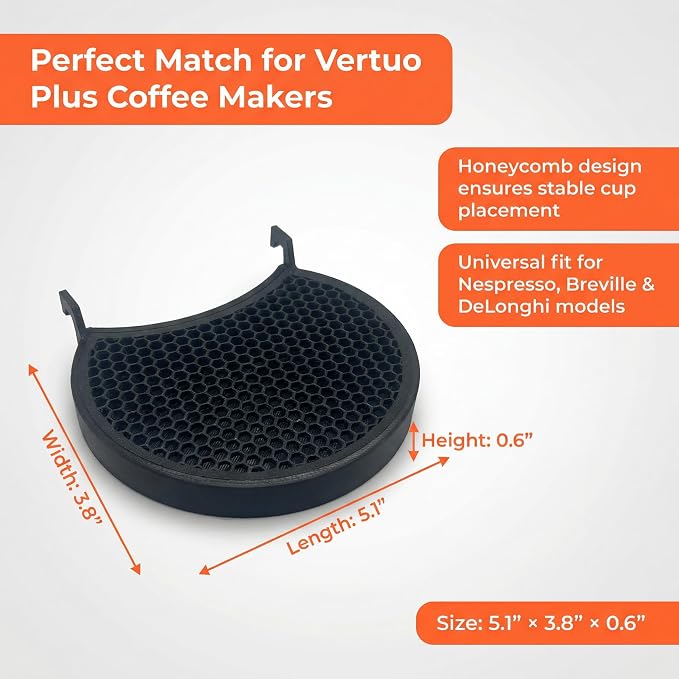Drip Tray Replacement for Nespresso Vertuo Plus Coffee Machine, Compatible - Image 5
