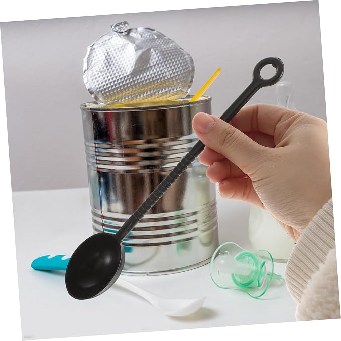 ULTECHNOVO 50pcs Tiny Spoons for Powder Measure Plastic Scoop Bean Powder Spoon - Image 5
