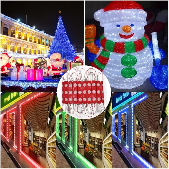 400 Pcs LED Module Red Light 1.5W Storefront Decoration Lights 12V DC - Image 6