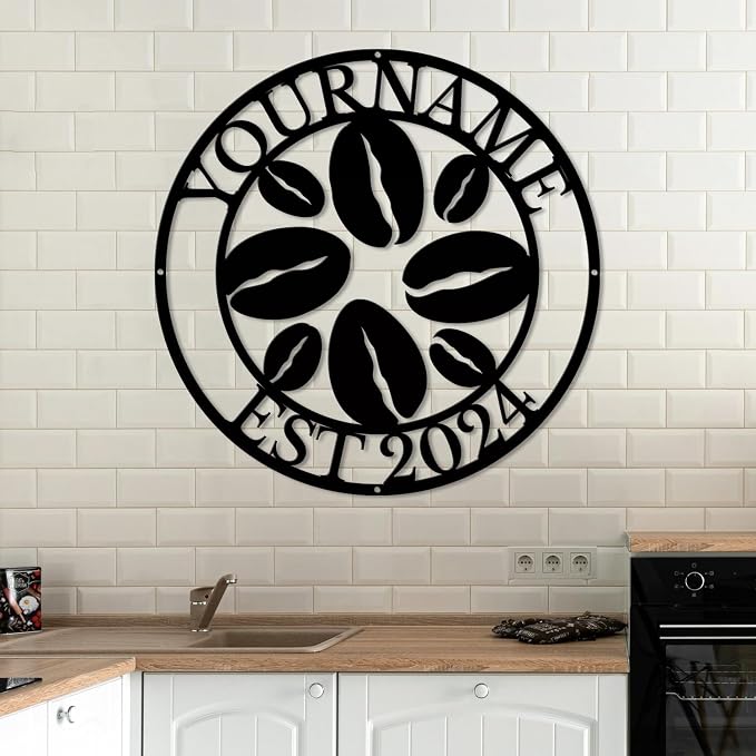 Custom Metal Coffee Bar Signs - Image 3