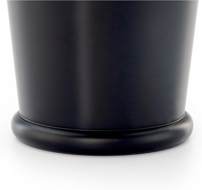 Barfly Cocktail Shaker with Weighted Bottom, Deluxe 18 oz, Matte Black - Image 4
