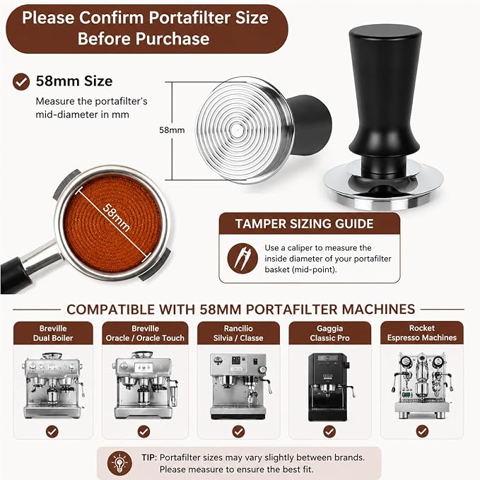 58mm Espresso Tamper Kit - Image 7
