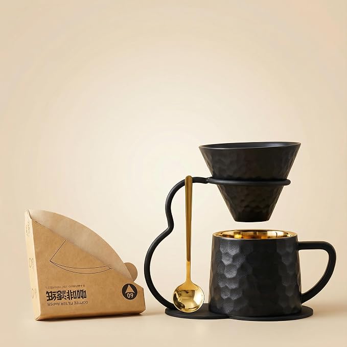 Pour Over Coffee Maker set, Ceramic Coffee Maker - Image 2