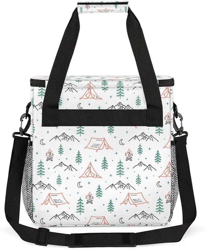Camping Coffee Maker Travel Bag, Camping Large Carrying Storage Case Insulated - Image 5