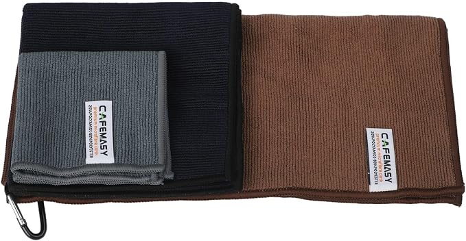 FABULETTA 4 Pack Microfiber Espresso Cleaning Cloth Set - Image 6