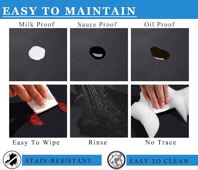 Coffee Mat for Countertops, Coffee Bar Accessories Fit Under Coffee Maker - Image 4