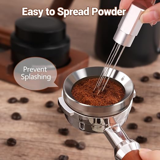 51mm Espresso Dosing Funnel, 304 Stainless Steel Coffee Dosing Ring, - Image 6