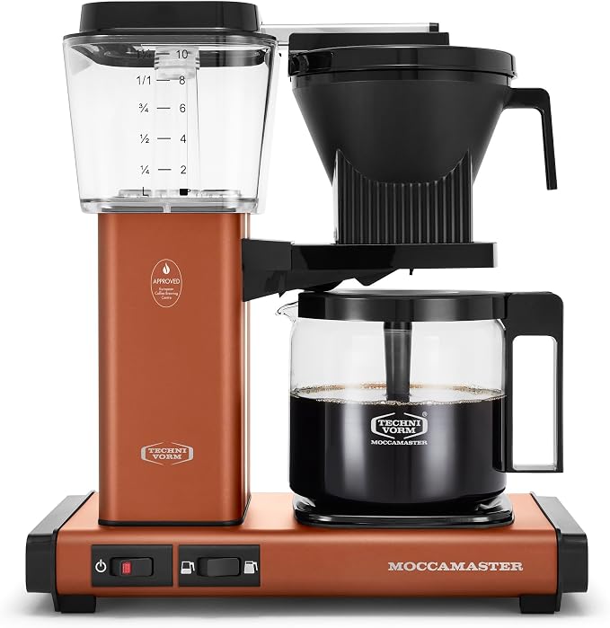 Technivorm Moccamaster 53631 KBGV Select 10-Cup Coffee Maker, Terracotta by Unknown