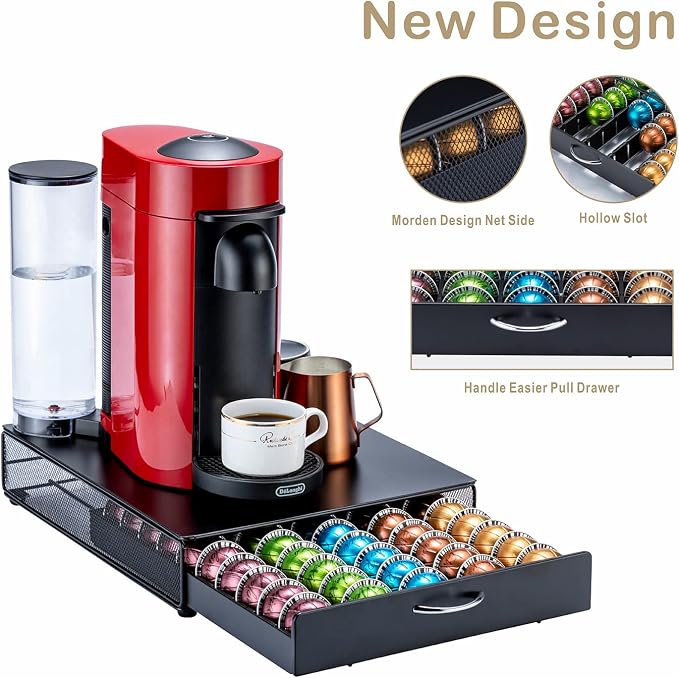 FlagShip for Nespresso Pod Storage Vertuo Pod Holder Coffee Pod Organizer - Image 3