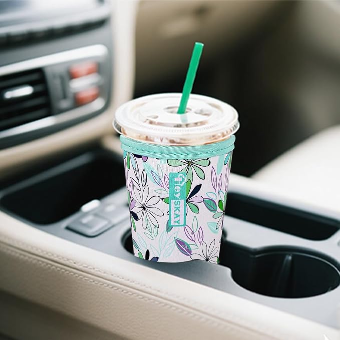 HEYSKAY Insulated Coffee Cup Sleeves Reusable Neoprene Iced Coffee Sleeve - Image 6