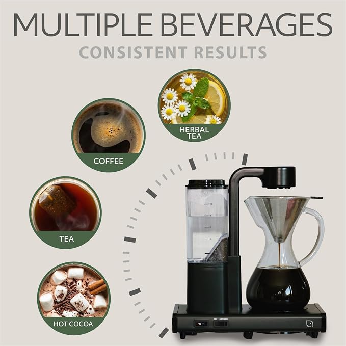 WILLOW 10 Cup Drip Coffee Maker, Automatic Pour Over Coffee Maker - Image 8