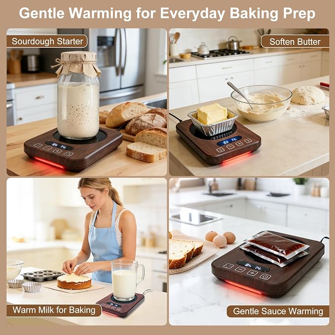 Sourdough Starter Warmer, 18W Low-Temp Warming Pad - Image 5