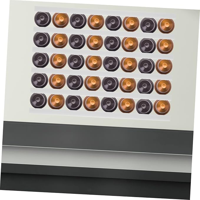 Mikinona 6pcs Coffee Capsule Storage Rack Organizer Holder - Image 5
