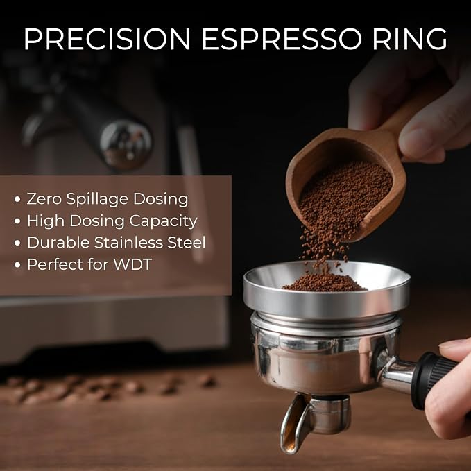 Espresso Accessories Kit – Coffee Distributor & Tamper Leveler Set - Image 3