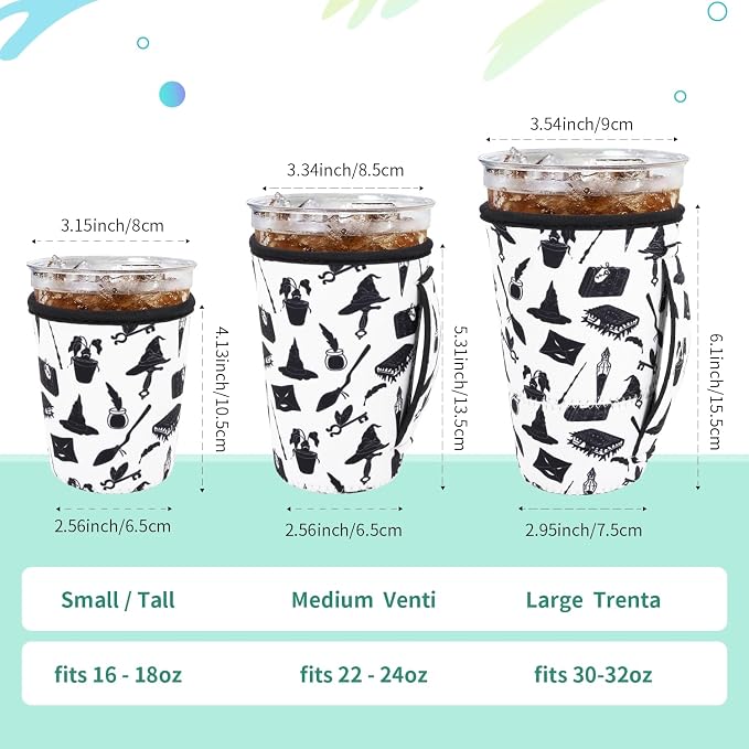 Iced Coffee Sleeve Insulator Sleeves - Image 2