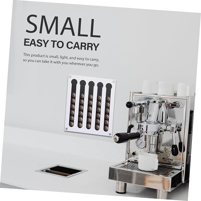 PRETYZOOM Capsule Holder Rack Organizer Space Saving Capsules Storage - Image 2