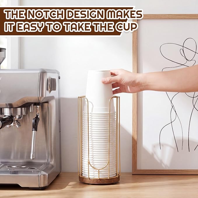 Geelin 18oz Adjustable Coffee Cup Dispenser - Image 3