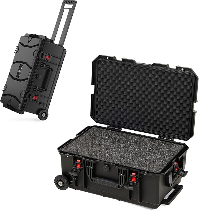 Weatherproof Hard Case, Stackable Trolley Case by Gearantics