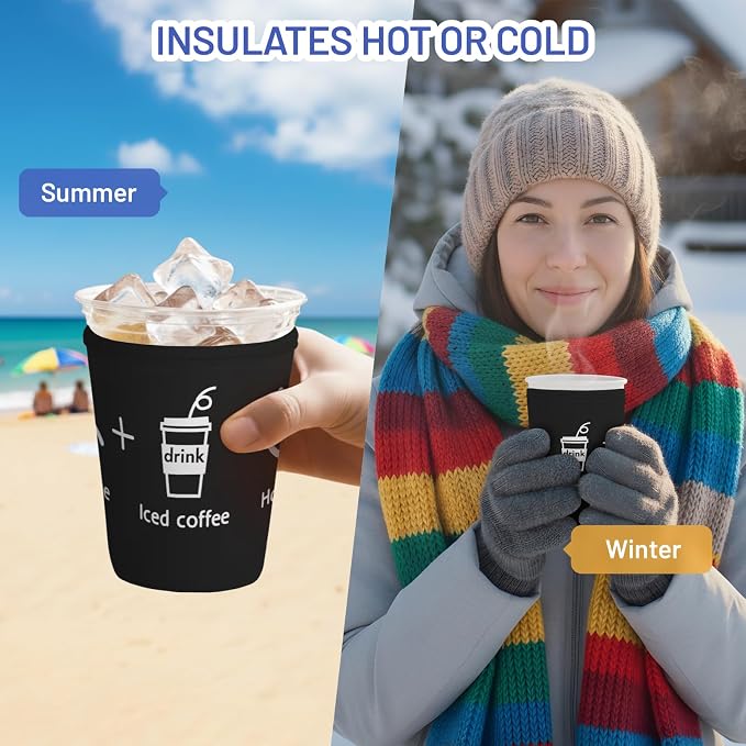 Iced Coffee Sleeve Reusable Cup Sleeves - Image 6