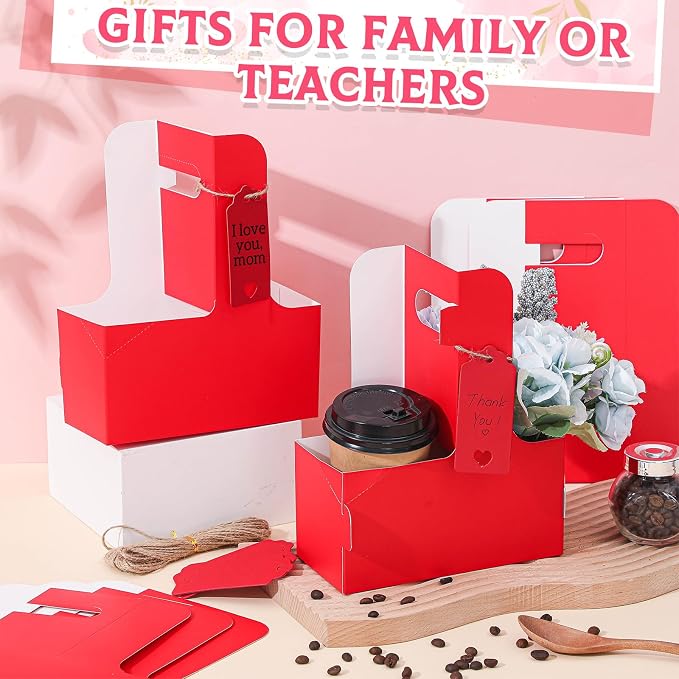 MotiMind 2 Pack Teacher Appreciation 2 Cup Drink Carrier - Image 4