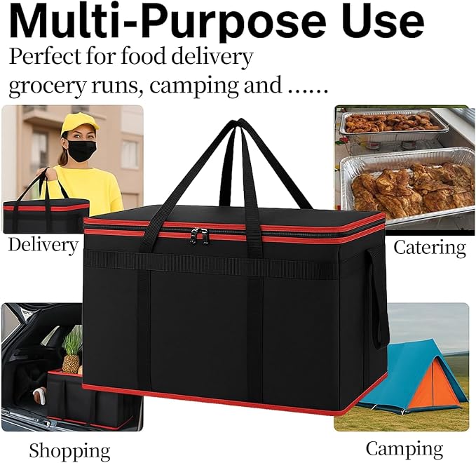 Bodaon XXXL Insulated Food Delivery Bag Set - Image 8