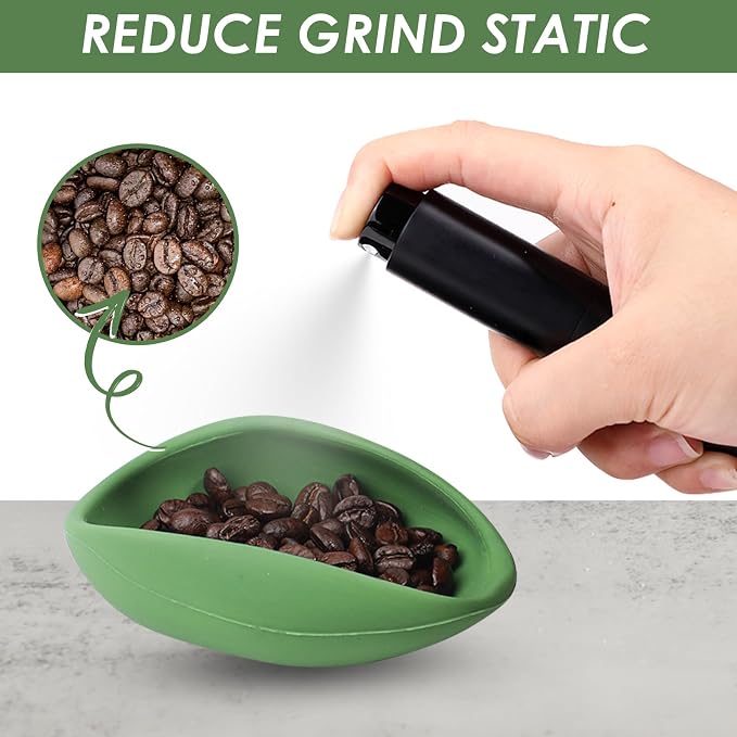 Koluti Silicone Coffee Bean Dosing Cup and Spray Bottle Set, Single Dose - Image 6