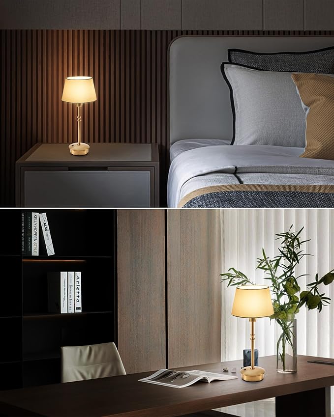 UMEXUS Cordless Lamp Rechargeable Table Lamps, 5000mAh Battery Operated Lights - Image 3
