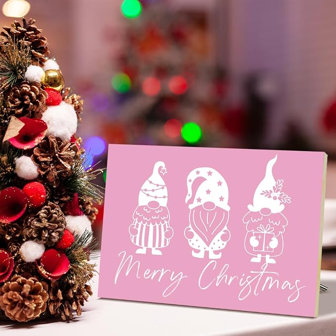 Santa Claus Merry Christmas Signs - Image 4