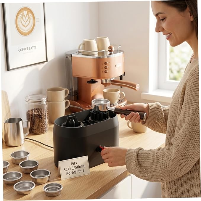 Automatic Portafilter Cleaner, Coffee Portafilter Cleaning Kit | Automatic - Image 2