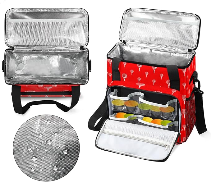 Golf Ball Coffee Maker Travel Bag, Golf Ball Large Carrying Storage Case - Image 3