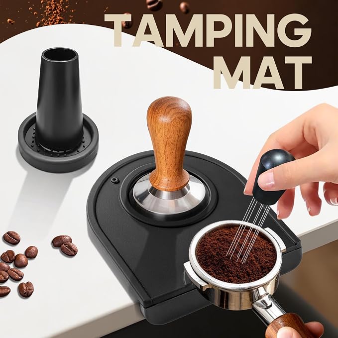 Coffee Knock Box, Coffee Scoops, Espresso Aistribution Tool, Espresso Tamping - Image 5