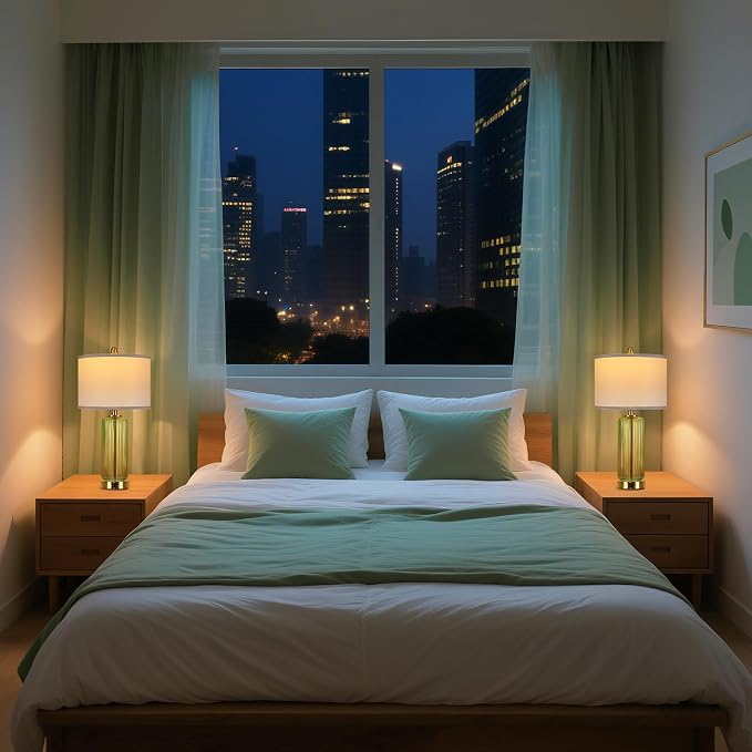 Table Lamps Set of 2 with Touch Control, 3-Way Dimmable Nightstand Lamp with - Image 7