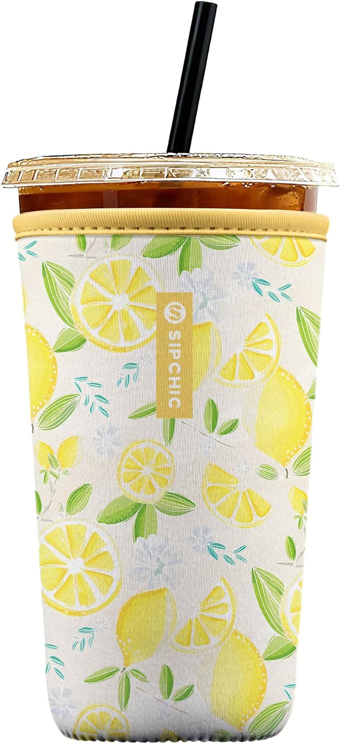 Iced Coffee Sleeve – Neoprene Reusable Cup Sleeves by Unknown