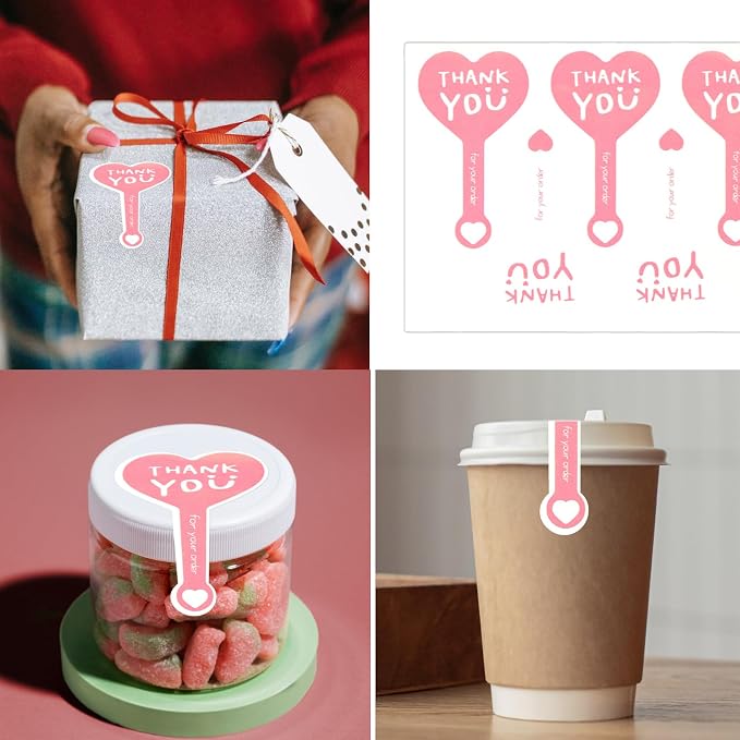 Beyonday 300pcs Handmade Lollipop Baking Stickers - Image 7