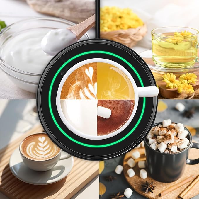 Coffee Mug Warmer with Automatic Gravity Switch, Electric Beverage Warmers - Image 5