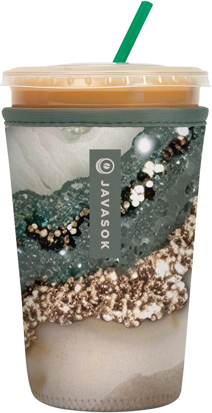 Sok It JavaSok Iced Coffee & Cold Soda Insulated Neoprene Cup Sleeve by SokIt