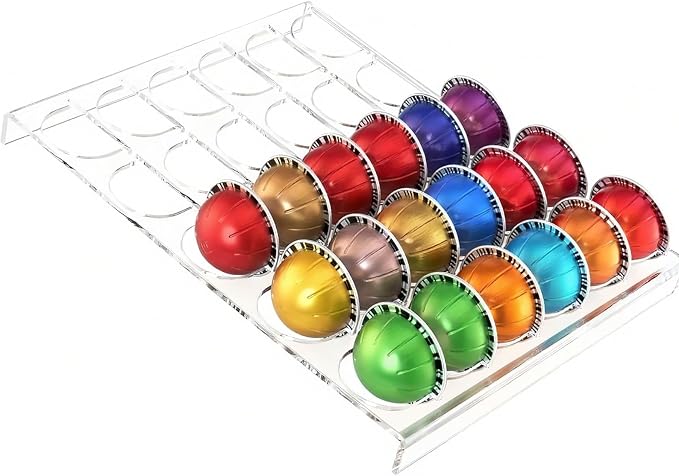 Coffee Pod Drawer Organizer, 30-Capsule Storage Tray，Keep Your Kitchen Drawer by Unknown