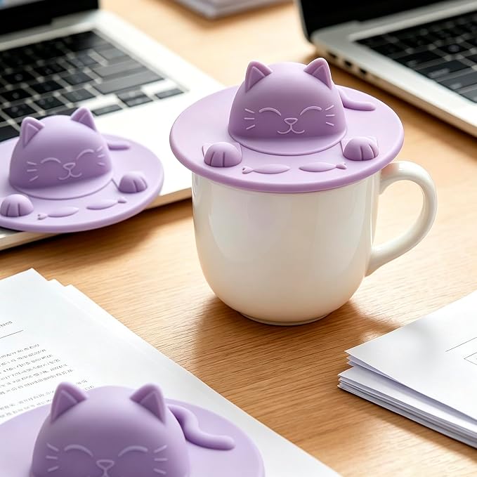 4 Pcs Tea Bag Holder & Squeezer 4 Inch SiliconeTea Bag Squeezer Dishwasher Safe - Image 5