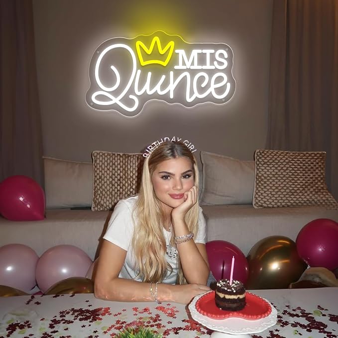 Mis Quince Neon Sign Cold White - Image 7