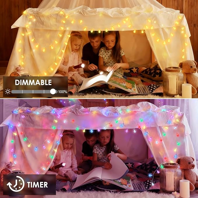 OMIKA Smart Color Changing String Lights USB Powered, 33FT 60LED APP Control - Image 3