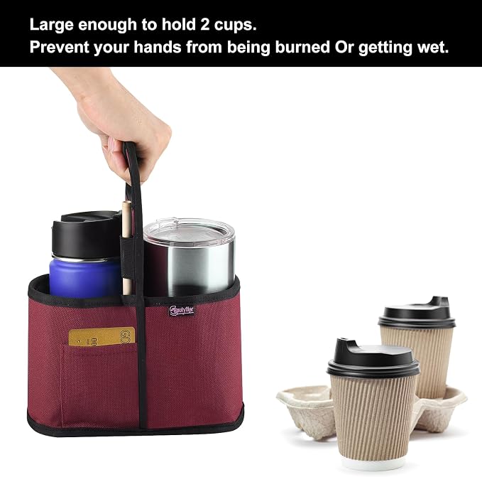 Beautyflier Drink Carrier with Handle - Image 6