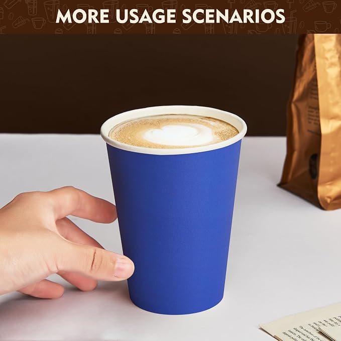 YEEHAW 16 oz Coffee Cups with Lids 100 Pack, To Go Cup with Lid - Image 4