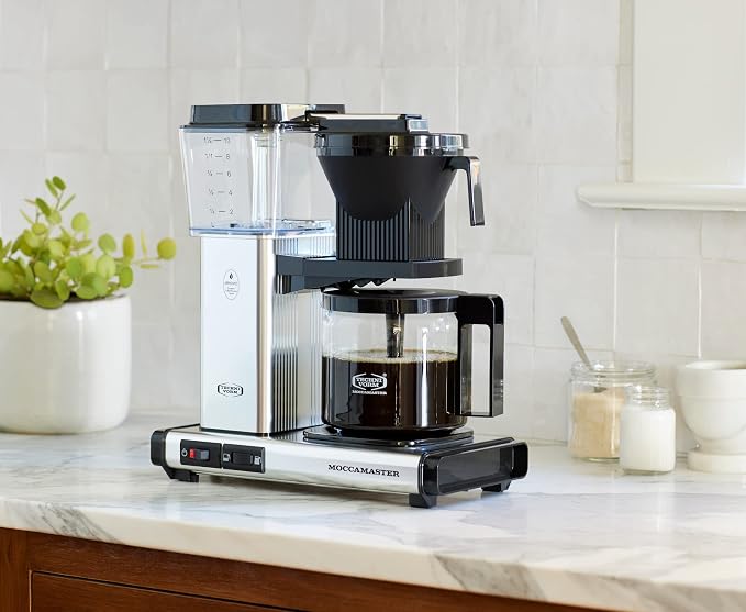 Technivorm Moccamaster 53941 KBGV Select 10-Cup Coffee Maker, Polished Silver - Image 6