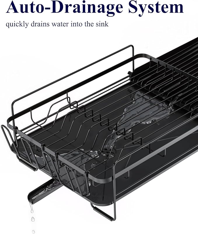 Kitsure Large Dish Drying Rack - Image 6