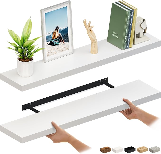 Ballucci Floating Shelves for Wall, by Ballucci